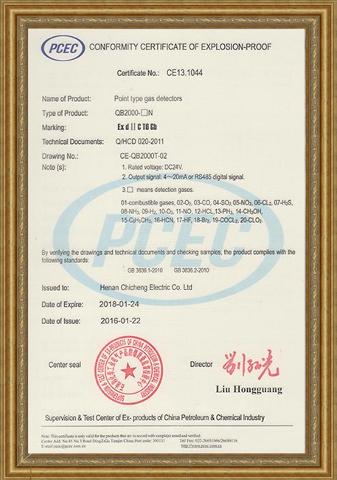 QB2000N point type gas detectors